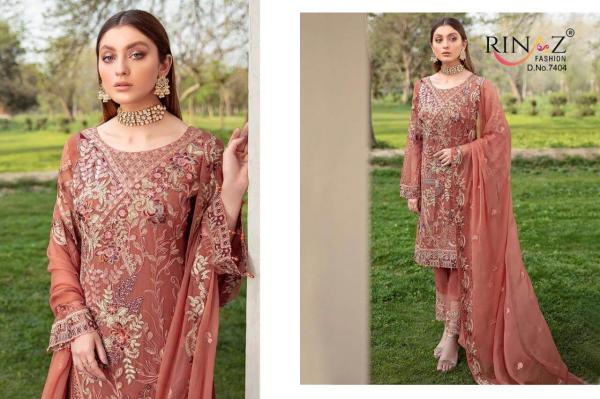 Rinaz Ramsha 8 Designer Georgette Pakistani Salwar